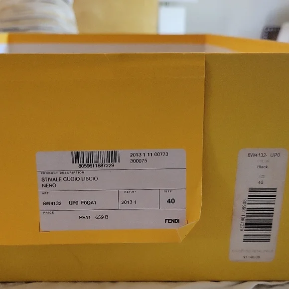 Fendi Black Boots - Picture 3 of 12